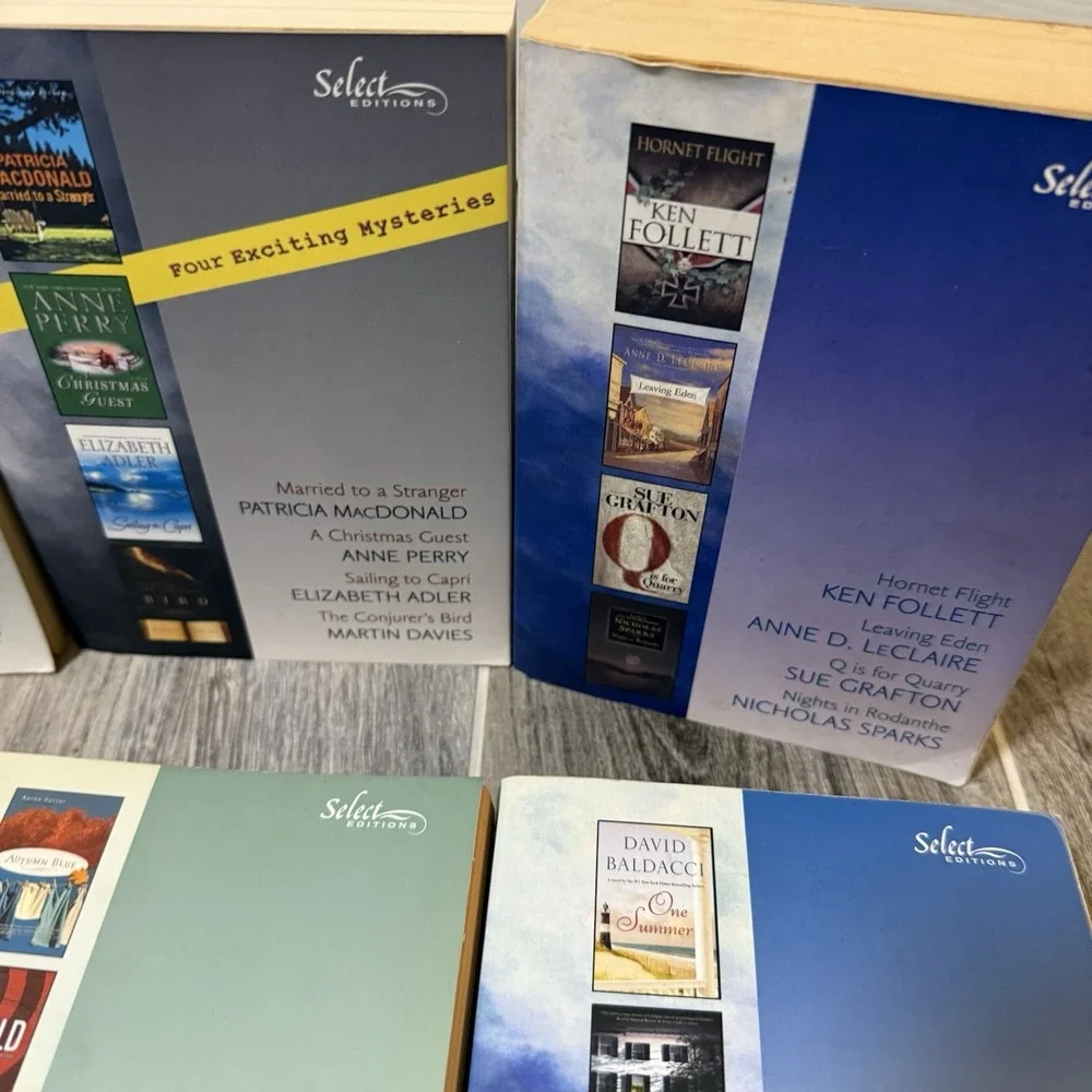 Readers Digest Select Edition‎ Book Lot (8) 2006-08, 2010, 2012